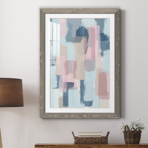 Mix of Spring - Barnwood Framed Art Print