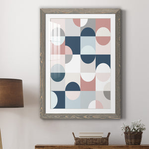 Modern Reflection - Barnwood Framed Art Print