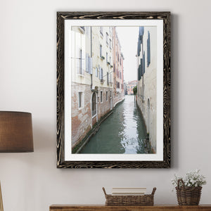 Venice Canal II - Premium Framed Print - Distressed Barnwood Frame - Ready to Hang