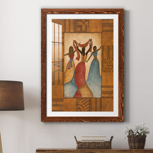 Rhythm - Barnwood Framed Art Print