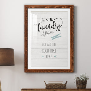 Good Dirt - Premium Framed Print - Distressed Barnwood Frame - Ready to Hang
