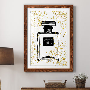Glitter Perfume I - Barnwood Framed Art Print