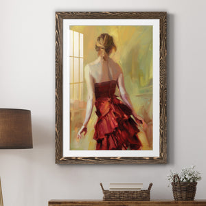 Copper Reflection - Barnwood Framed Art Print
