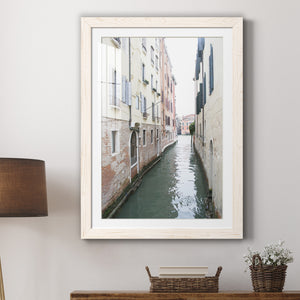 Venice Canal II - Premium Framed Print - Distressed Barnwood Frame - Ready to Hang
