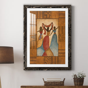 Rhythm - Barnwood Framed Art Print