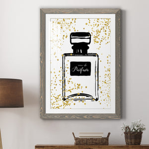 Glitter Perfume II - Barnwood Framed Art Print