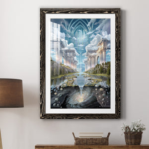 Genesis II - Barnwood Framed Art Print