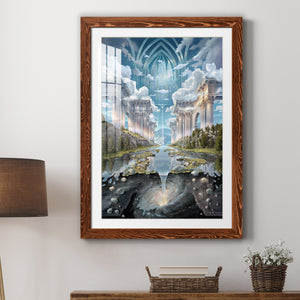 Genesis II - Barnwood Framed Art Print