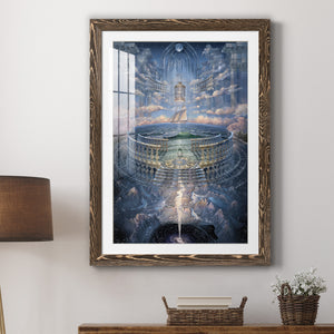 Solace II - Barnwood Framed Art Print
