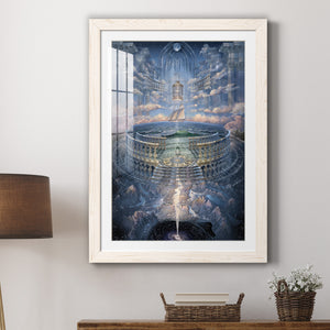 Solace II - Barnwood Framed Art Print