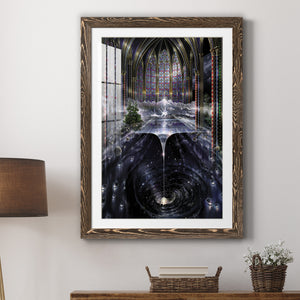 Genesis I - Barnwood Framed Art Print