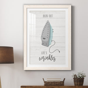 Iron Out - Premium Framed Print - Distressed Barnwood Frame - Ready to Hang