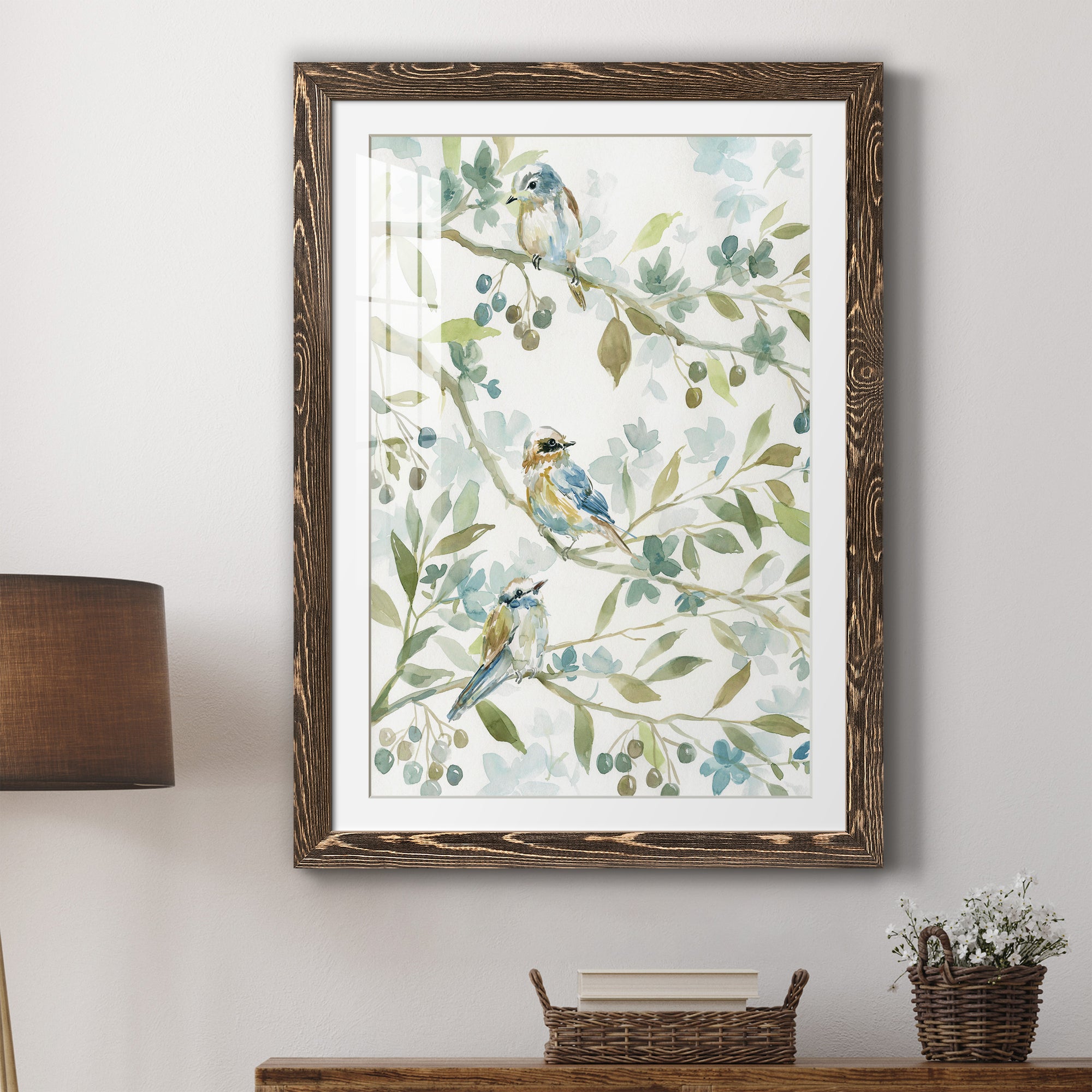 Spring Beginnings - Barnwood Framed Art Print