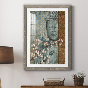 Buddha - Barnwood Framed Art Print