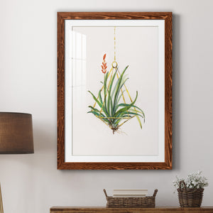 Gardenaire I - Barnwood Framed Art Print