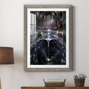Genesis I - Barnwood Framed Art Print