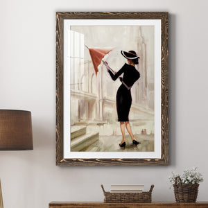 Hello, New York - Barnwood Framed Art Print