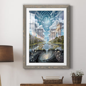 Genesis II - Barnwood Framed Art Print