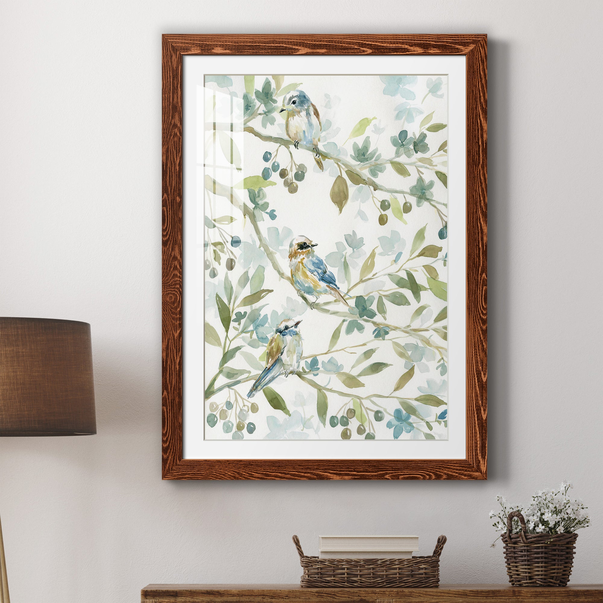 Spring Beginnings - Barnwood Framed Art Print