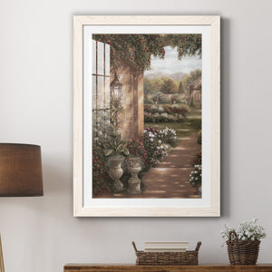 Evening in the Conservatory - Barnwood Framed Art Print