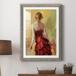 Copper Reflection - Barnwood Framed Art Print
