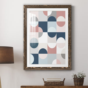 Modern Reflection - Barnwood Framed Art Print