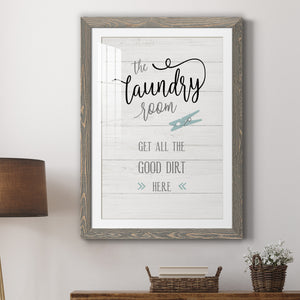 Good Dirt - Premium Framed Print - Distressed Barnwood Frame - Ready to Hang