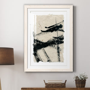 Lines Crossed II - Premium Framed Print - Distressed Barnwood Frame - Ready to Hang
