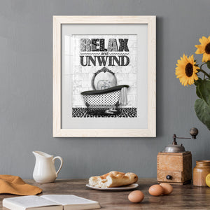 Relax and Unwind - Barnwood Framed Art Print