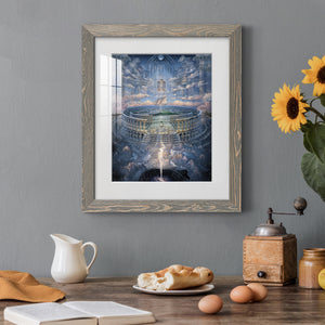 Solace II - Barnwood Framed Art Print