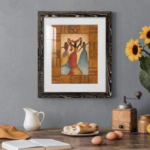 Rhythm - Barnwood Framed Art Print