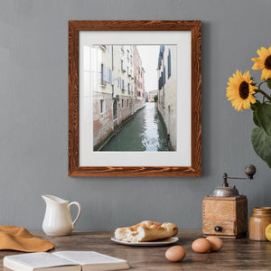 Venice Canal II - Premium Framed Print - Distressed Barnwood Frame - Ready to Hang