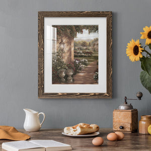 Evening in the Conservatory - Barnwood Framed Art Print