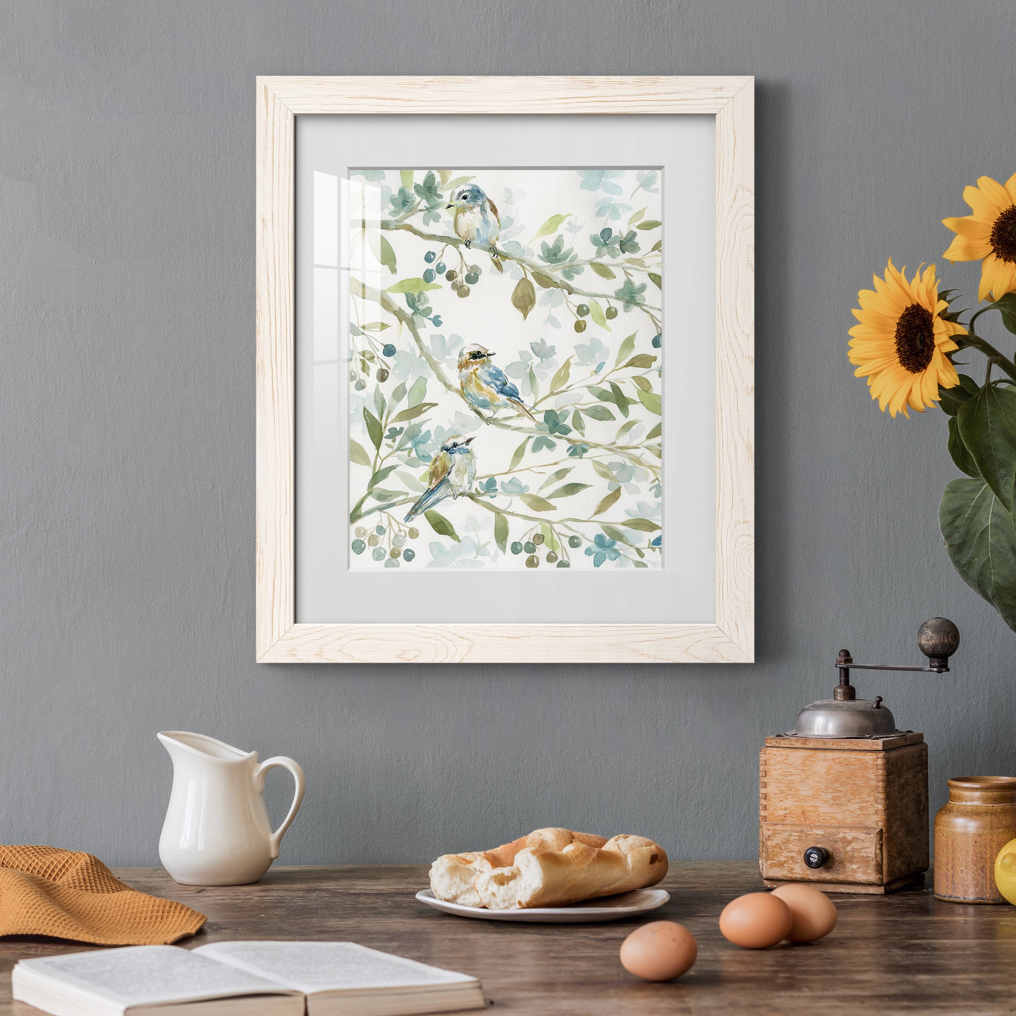 Spring Beginnings - Barnwood Framed Art Print