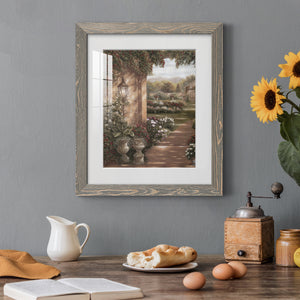 Evening in the Conservatory - Barnwood Framed Art Print