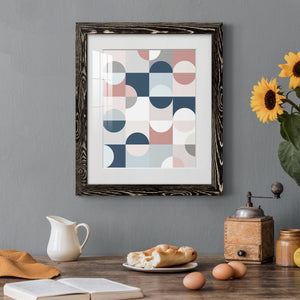 Modern Reflection - Barnwood Framed Art Print