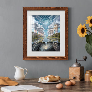 Genesis II - Barnwood Framed Art Print