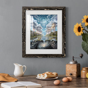 Genesis II - Barnwood Framed Art Print