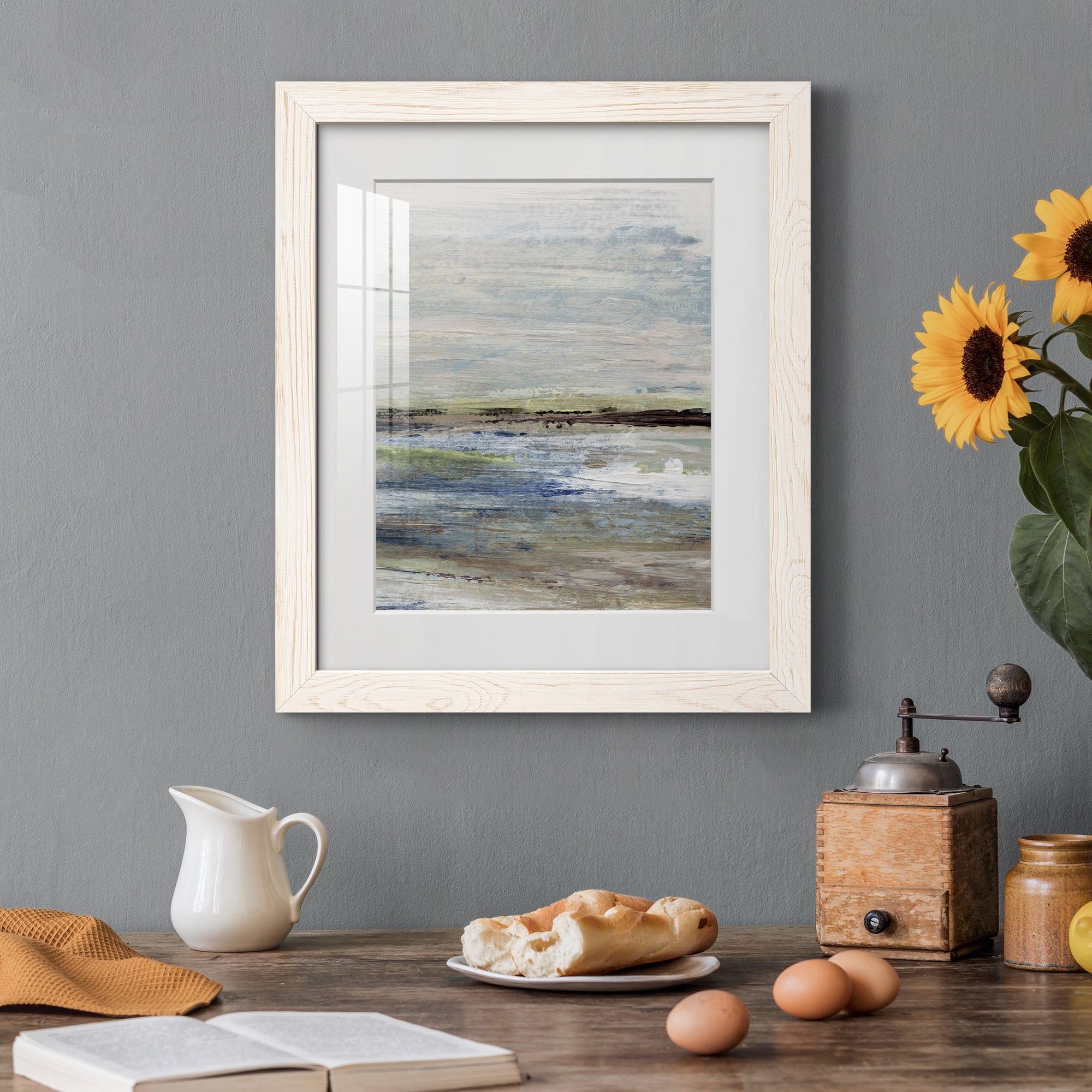 Wetlands II - Premium Framed Print - Distressed Barnwood Frame - Ready to Hang