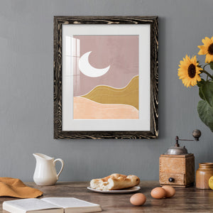 Sedona Moon - Premium Framed Print - Distressed Barnwood Frame - Ready to Hang