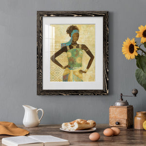 Tribal Vision I - Barnwood Framed Art Print