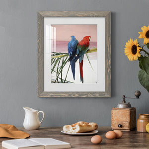 Palm Parrots - Barnwood