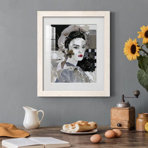 Runway Pause - Barnwood Framed Art Print