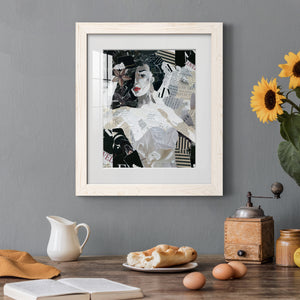 Runway Star - Barnwood Framed Art Print