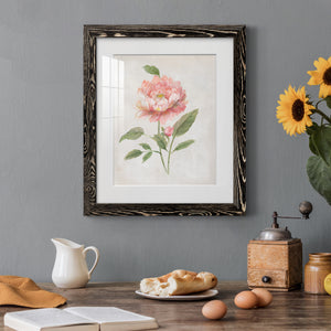 Grandiflora III - Barnwood Framed Art Print
