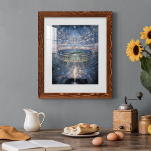 Solace II - Barnwood Framed Art Print