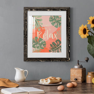 Take Time - Premium Framed Print - Distressed Barnwood Frame - Ready to Hang