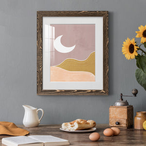 Sedona Moon - Premium Framed Print - Distressed Barnwood Frame - Ready to Hang
