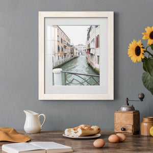Venice Canal I - Premium Framed Print - Distressed Barnwood Frame - Ready to Hang