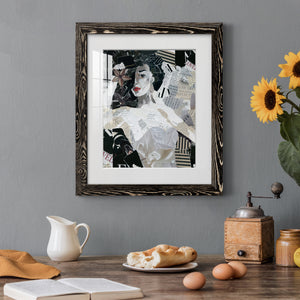 Runway Star - Barnwood Framed Art Print